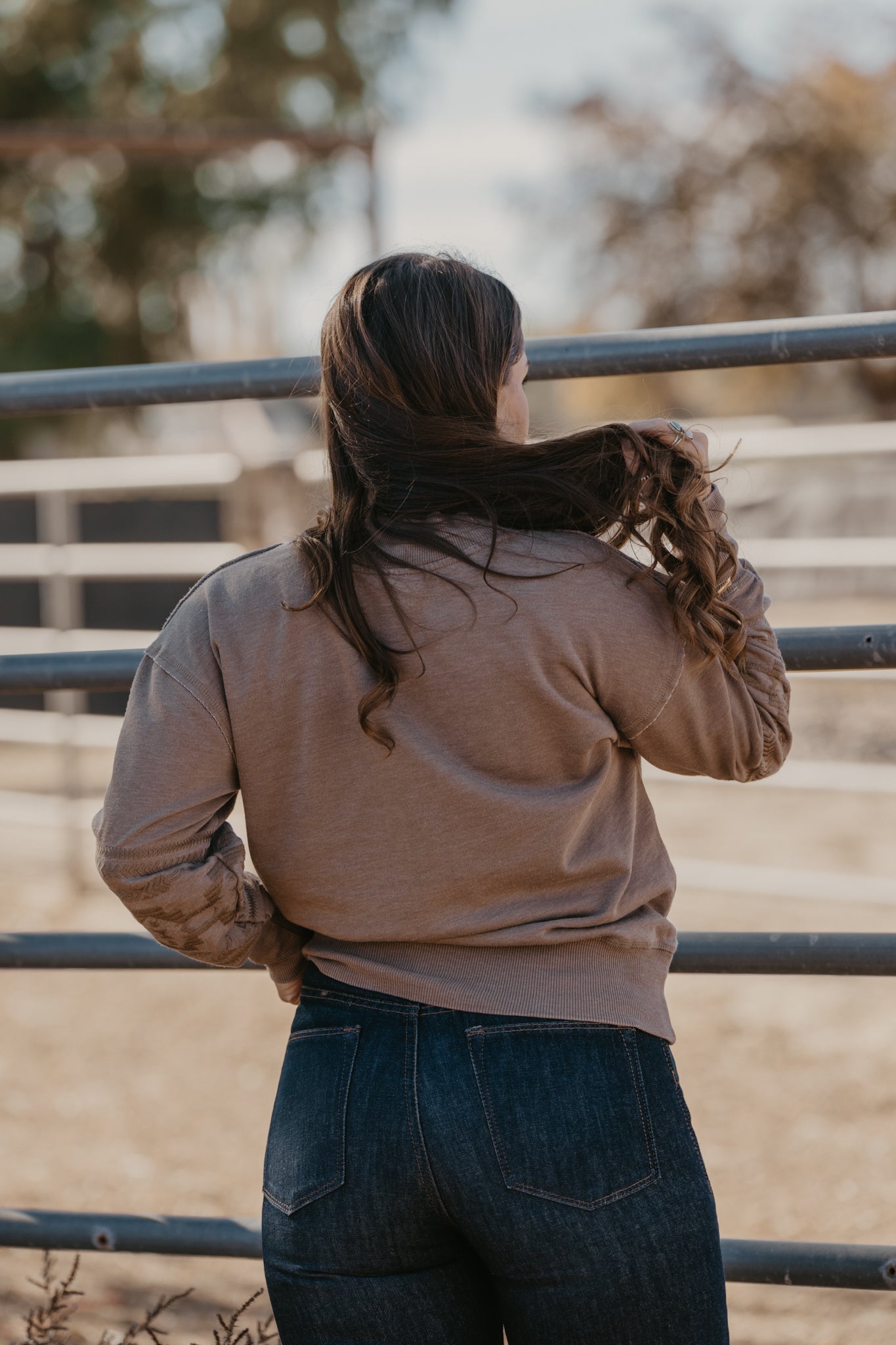 Marsh Sweatshirt by Ariat - Brindle