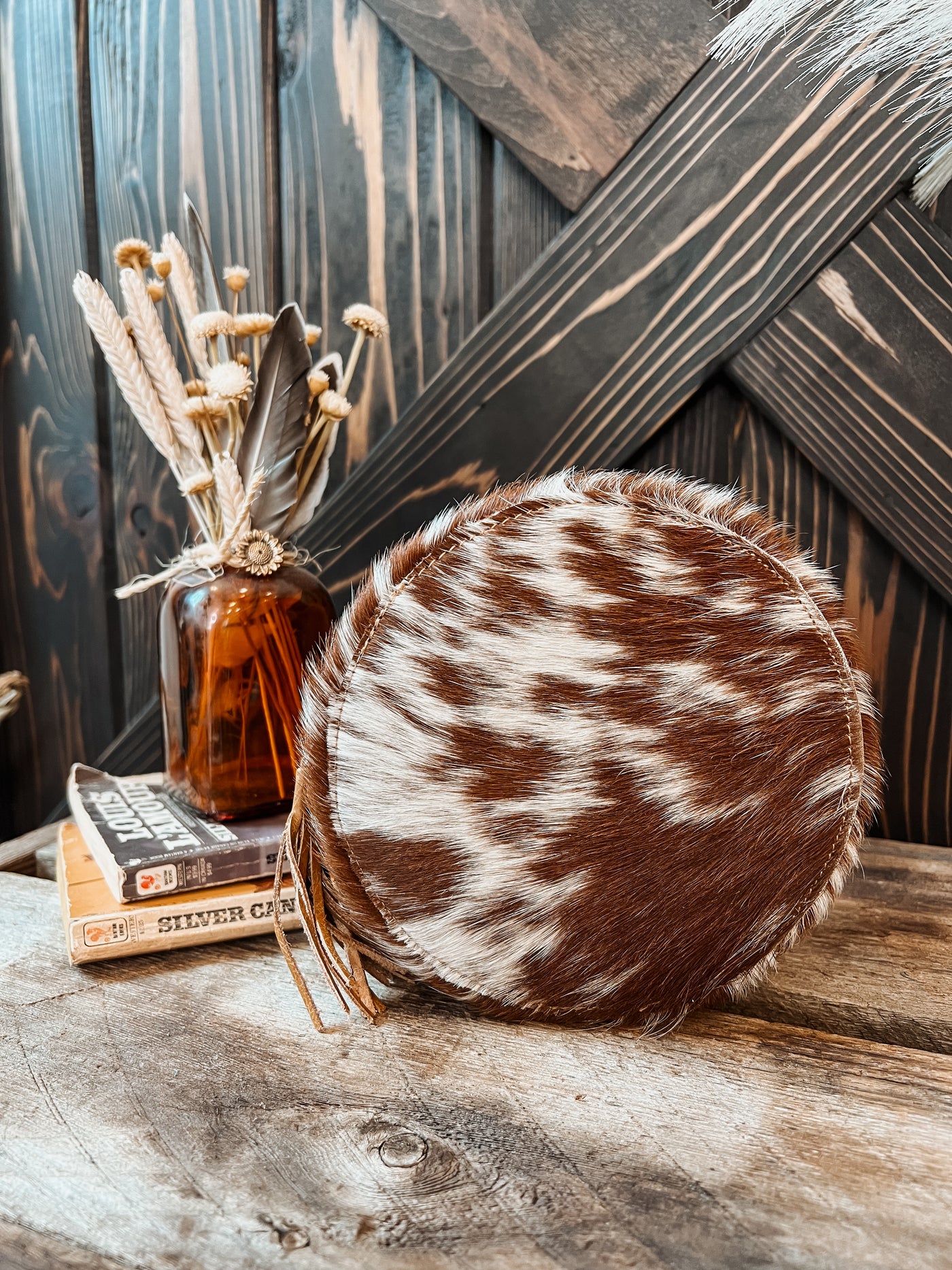 Small Cowhide Travel Case - Option 9