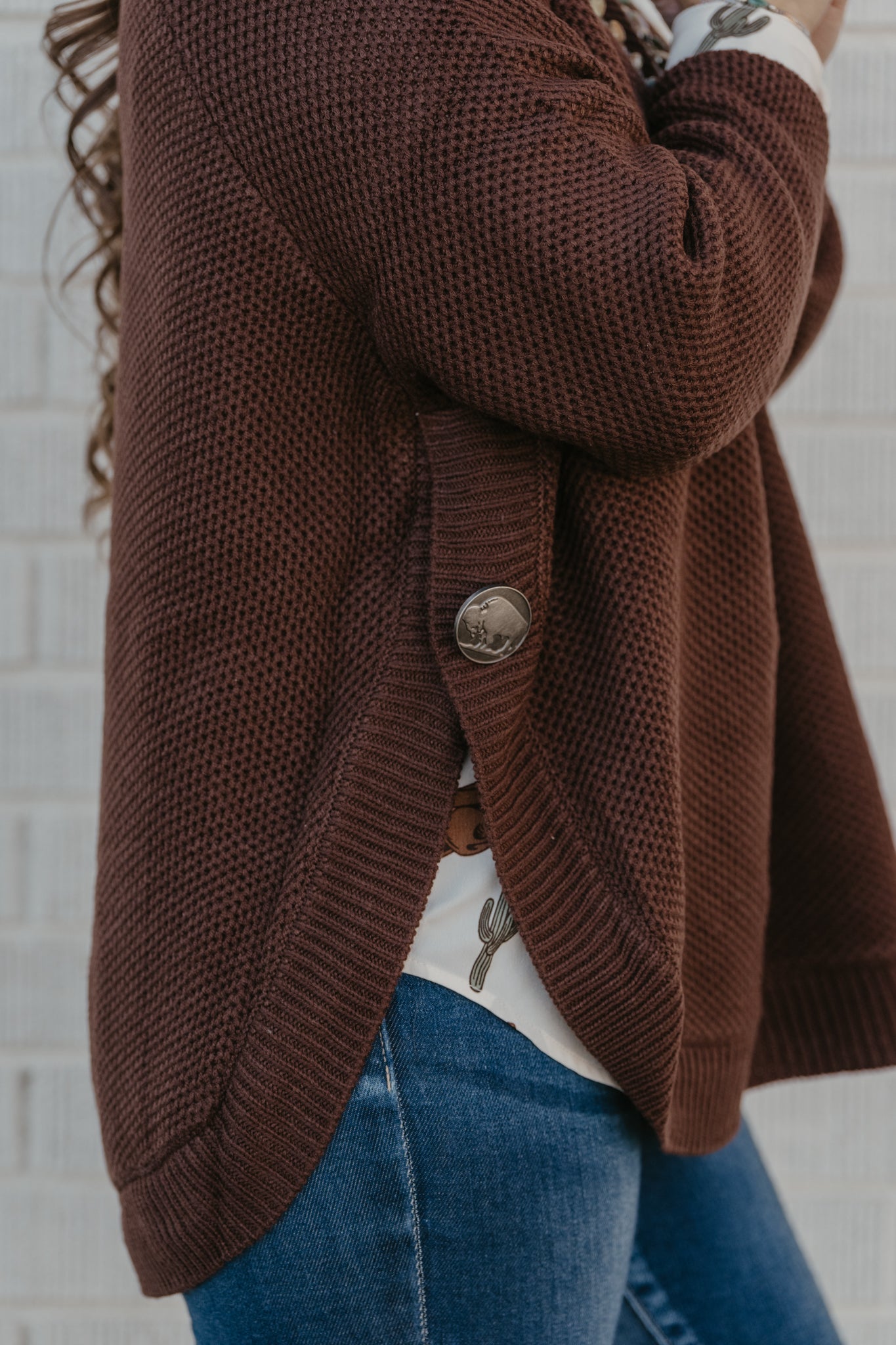 The Slate Creek Sweater - Brown