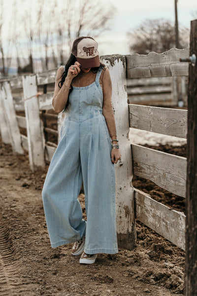 Broken Spoke Wide Leg Jumpsuit