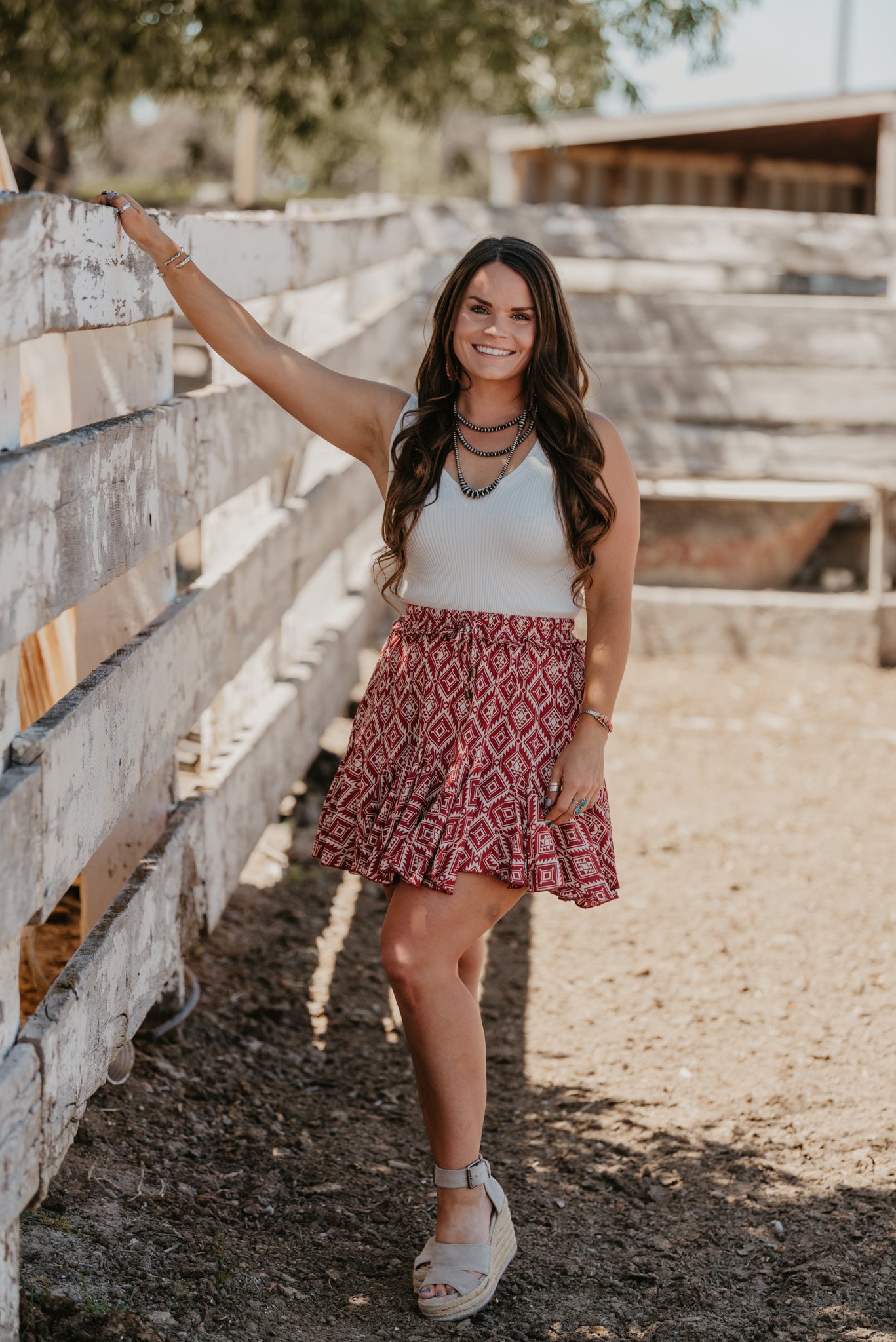 Roxy Aztec Skirt