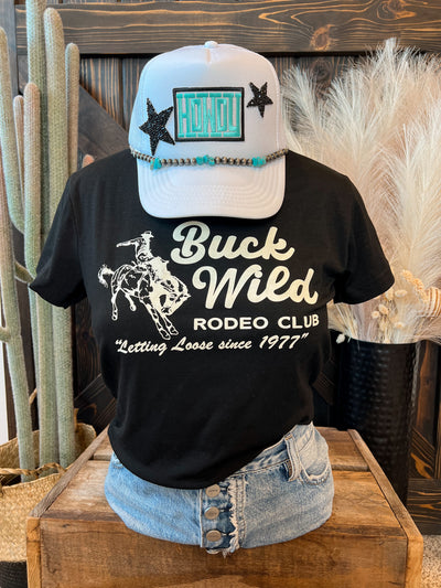 Buck Wild Slight Crop Tee