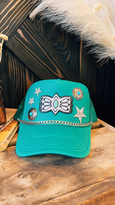 Turquoise Dream Trucker Hat