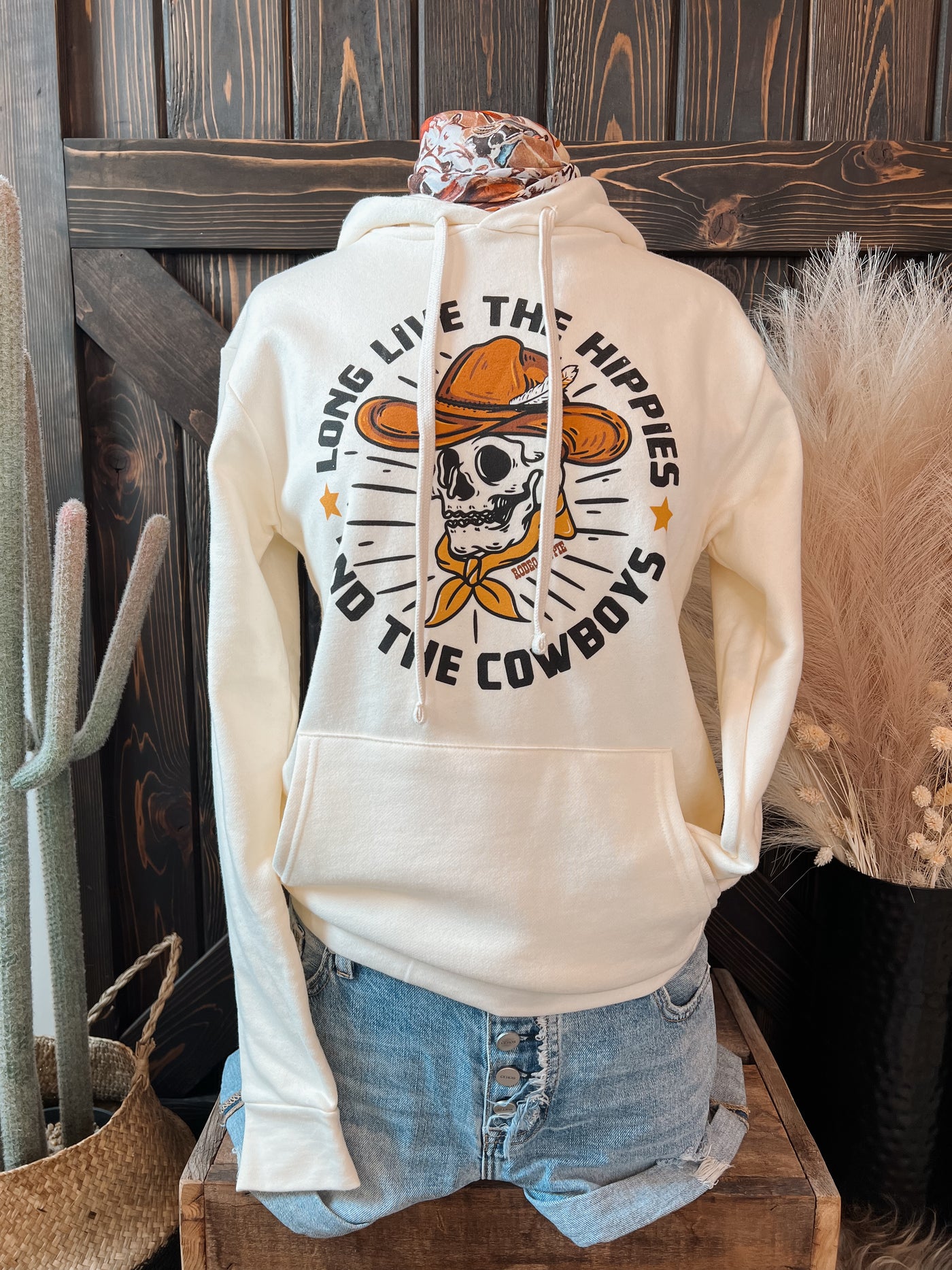 Hippies and Cowboys Hoodie