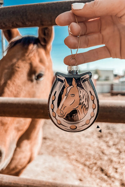 Deck The Stalls Christmas Ornament