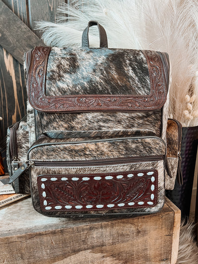 Charlie Cowhide Backpack