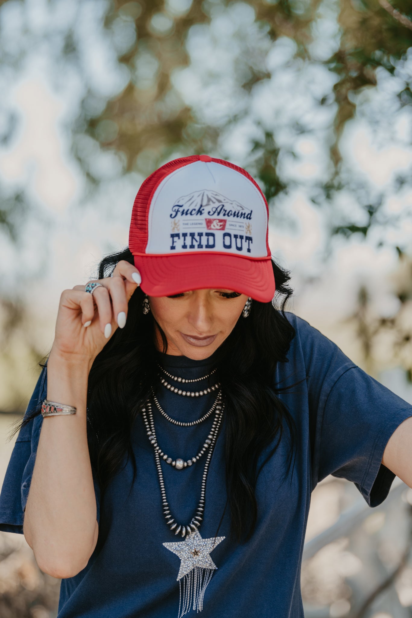 F Around & Find Out Trucker Hat - Red