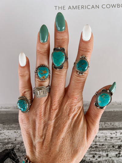 Turquoise Ring - Size 6.5