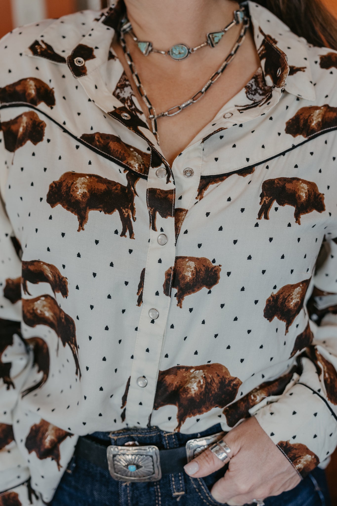 The Wild Buffalo Blouse