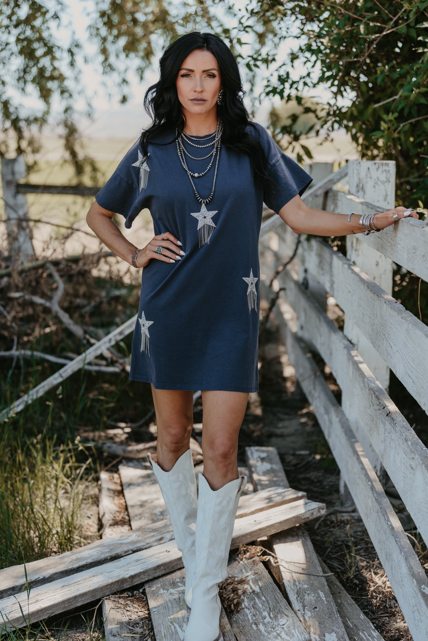 Star Bright T-Shirt Dress