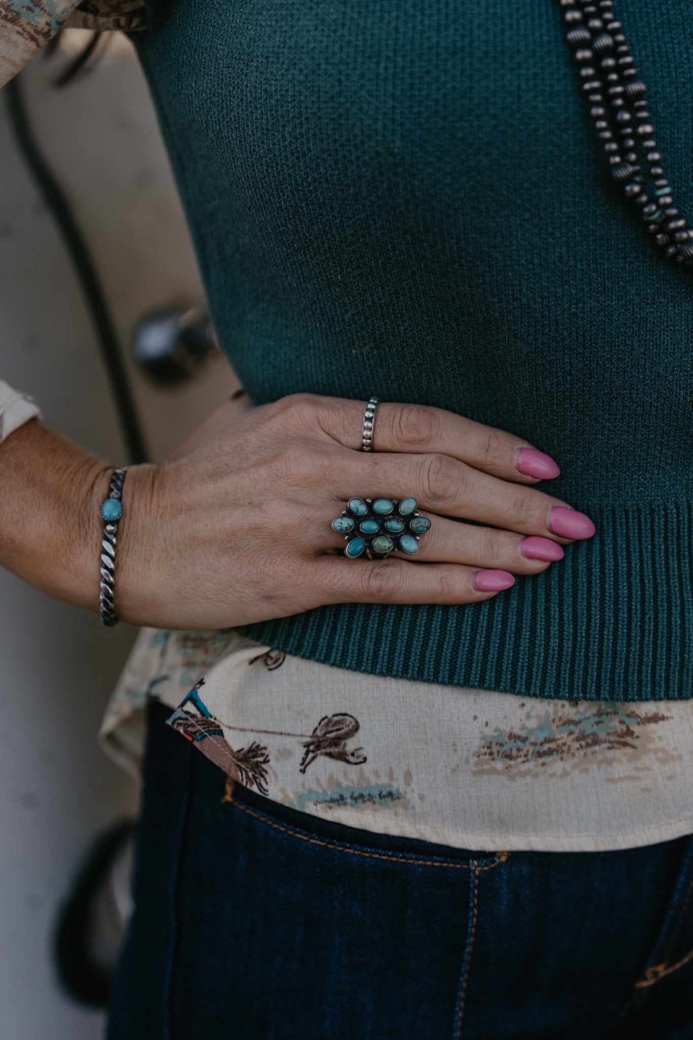 Jax Turquoise Cuff