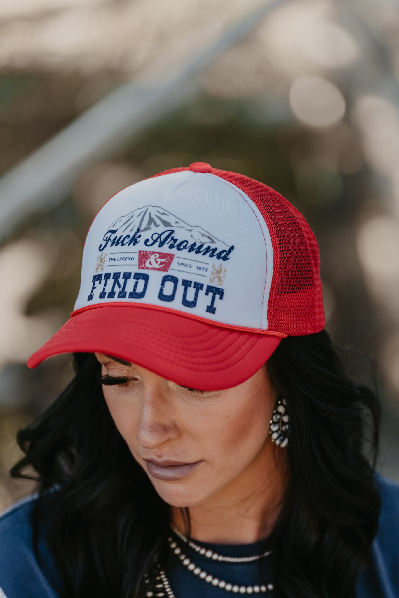 F Around & Find Out Trucker Hat - Red