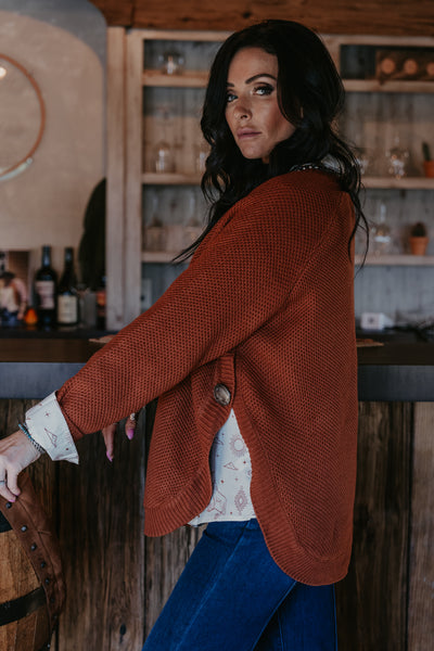 The Slate Creek Sweater - Spice