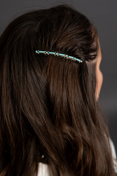 Turquoise Hair Comb