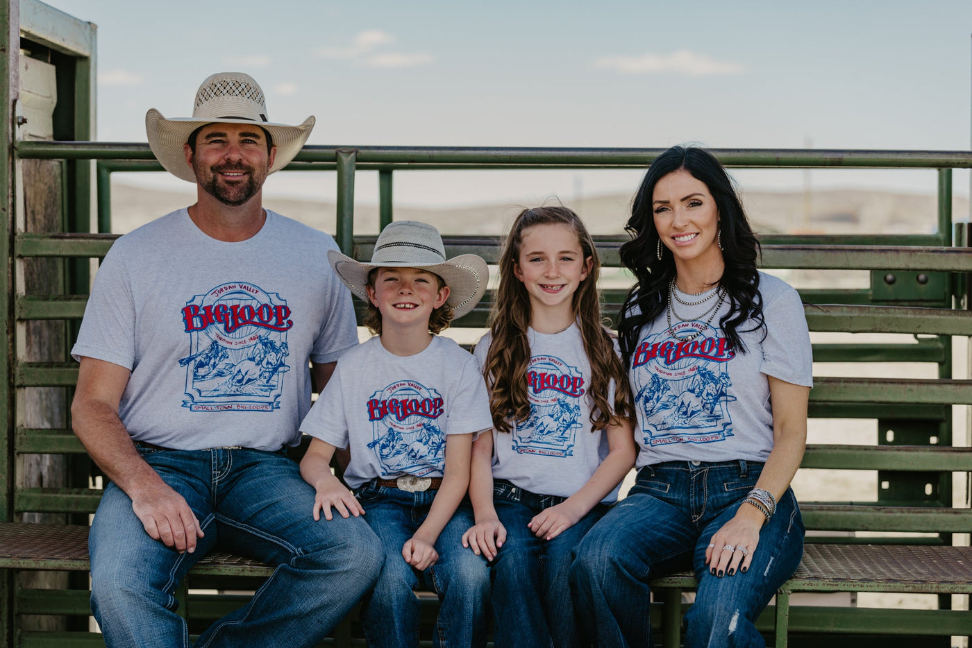 Big Loop Tee - Red, White, & Blue