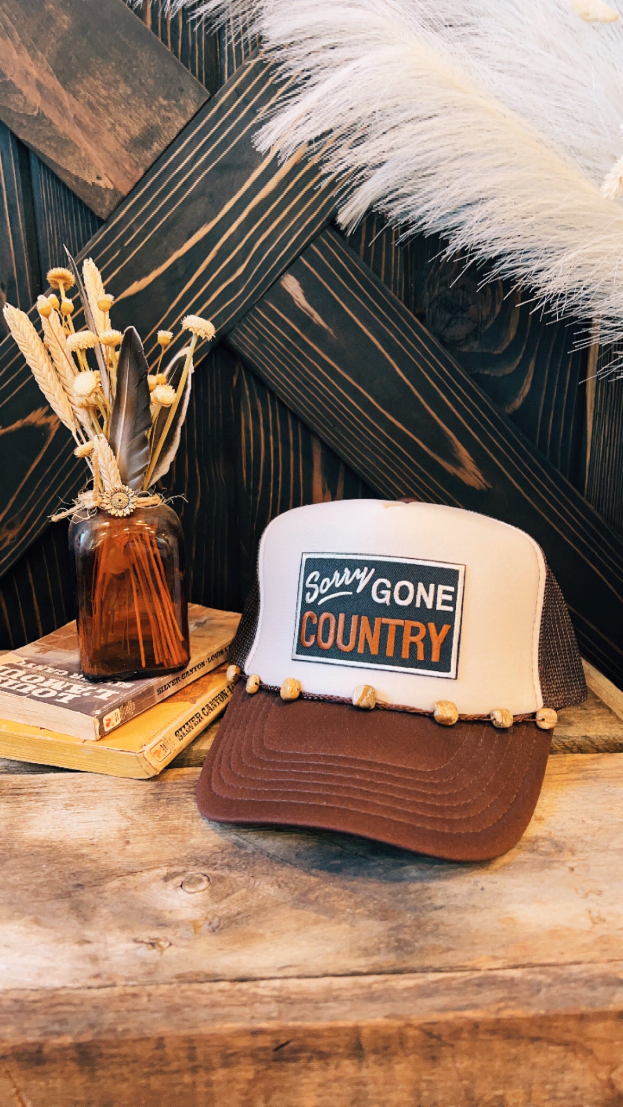 Sorry Gone Country Trucker Hat