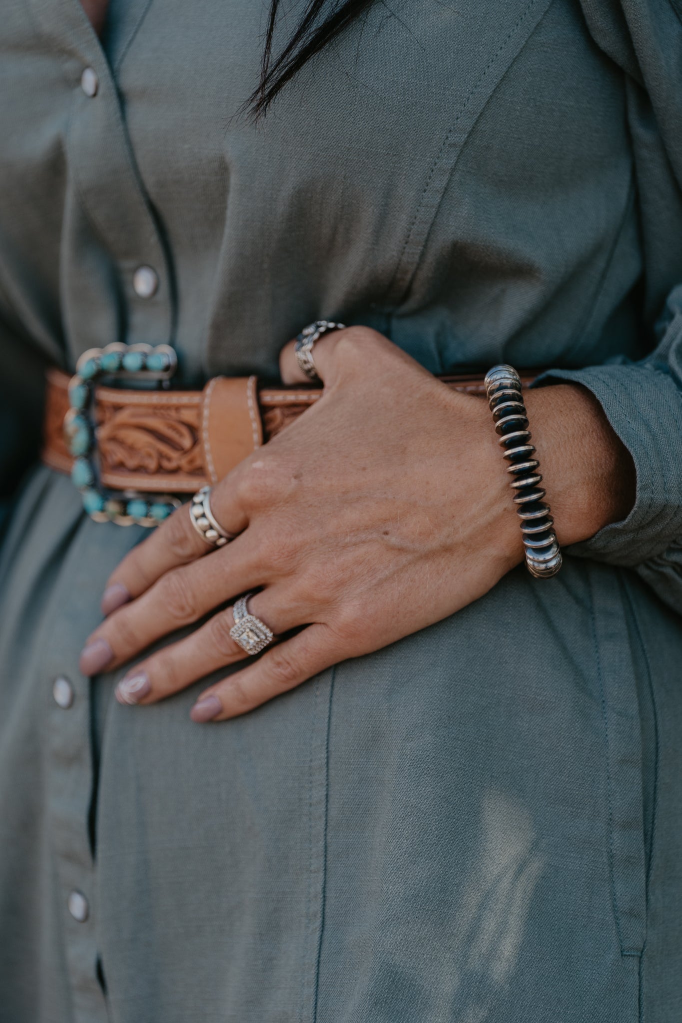 Wren Navajo Pearl Bracelet