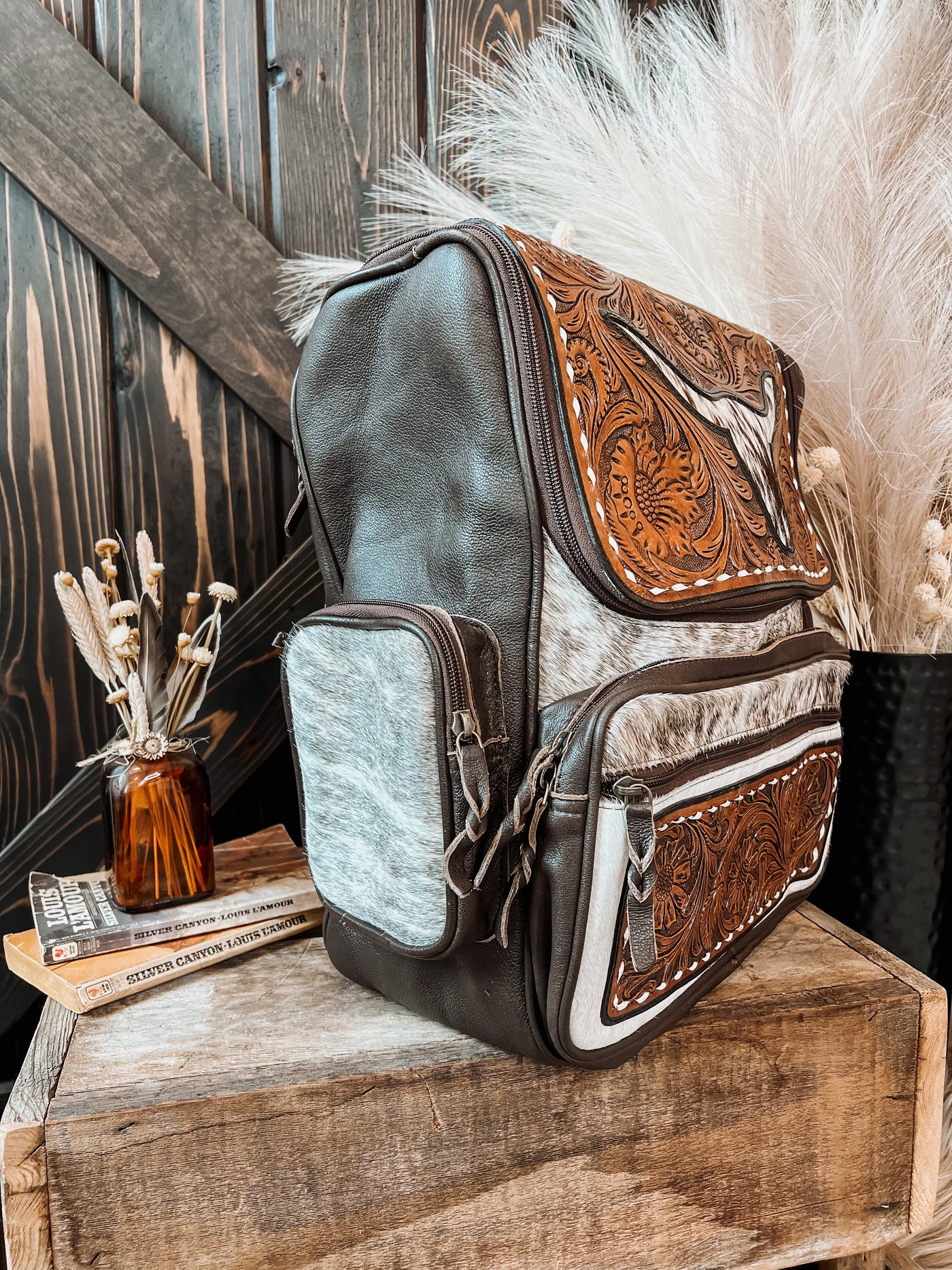 The Exchange Cowhide Backpack - Option 3