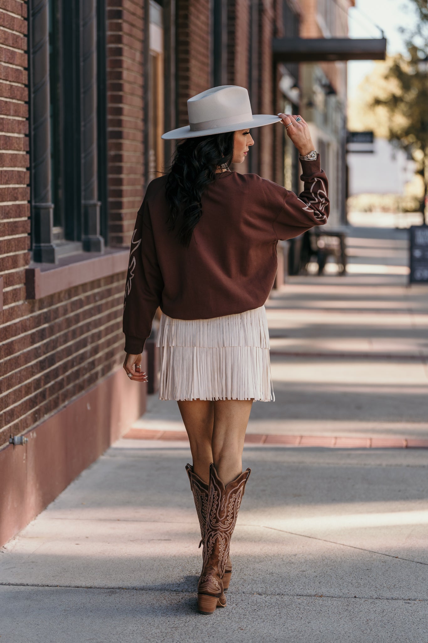 Starlight Fringe Skirt