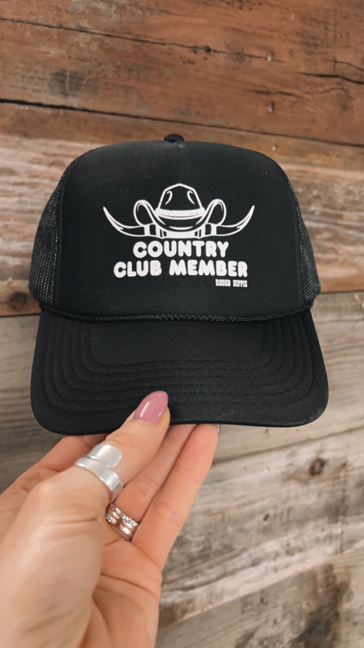 Country Club Member Trucker Hat