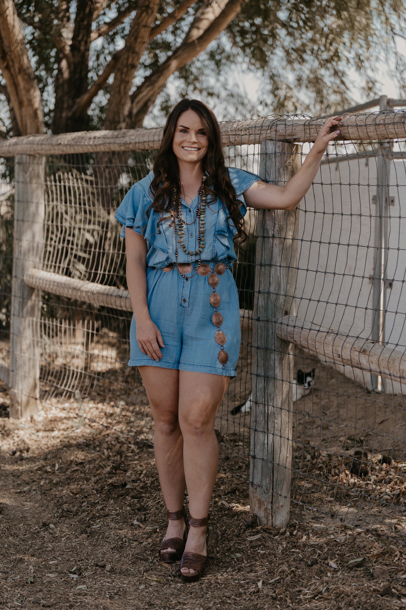 Benton Denim Romper