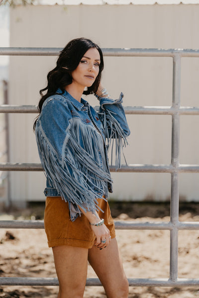 The Rascal Fringe Denim Jacket