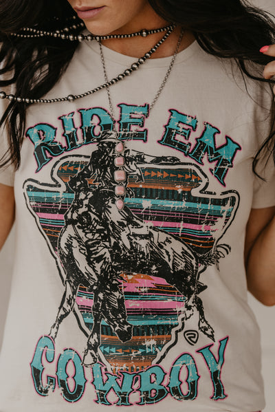 Rock N Roll Cowboy Tee