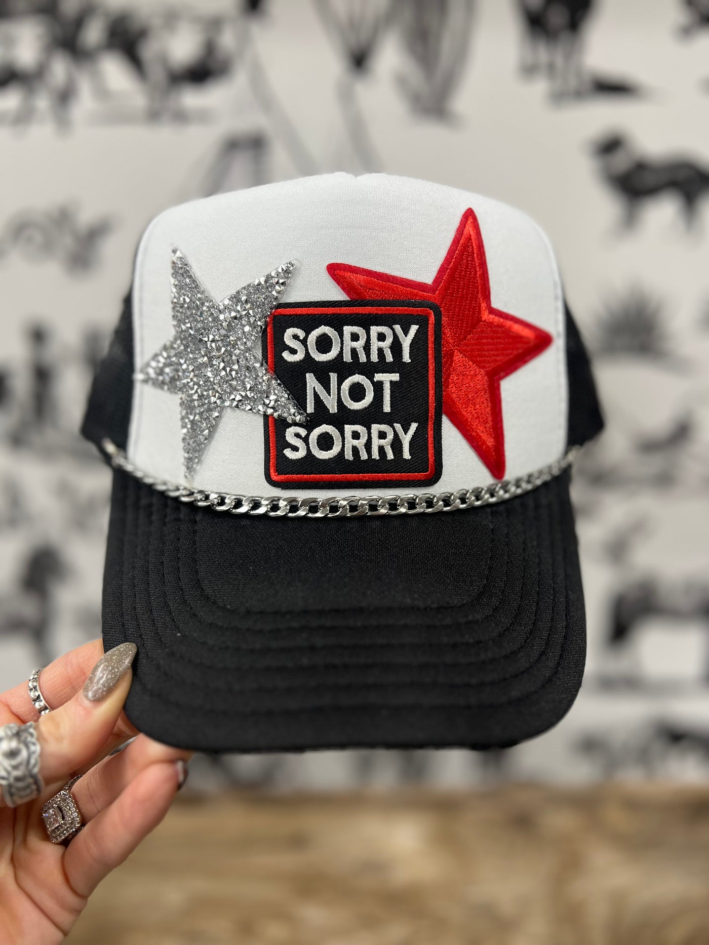 Sorry Not Sorry Trucker Hat