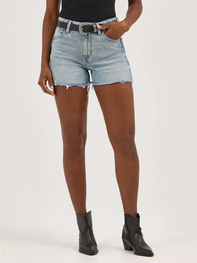 Cowboy Shorts by Wrangler - Light Wash