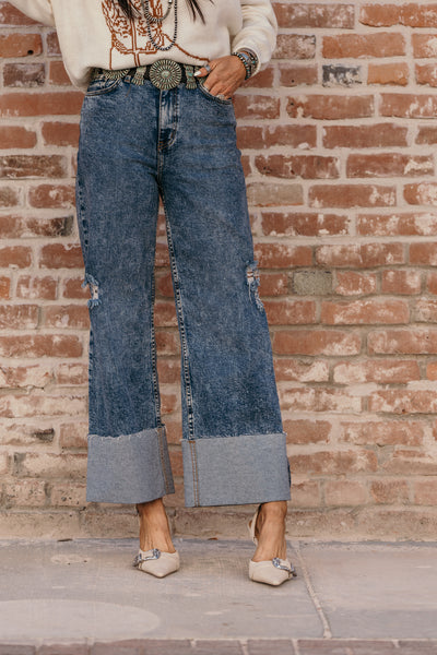 The Oakley Wide Leg Jeans