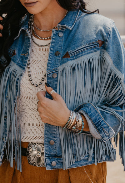 The Rascal Fringe Denim Jacket