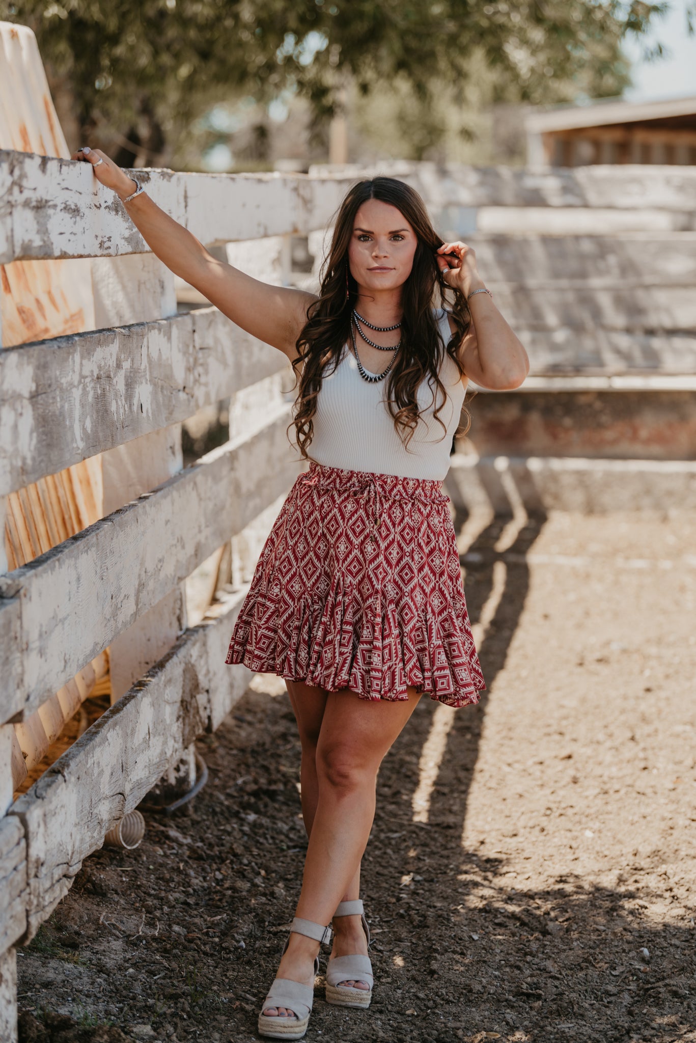 Roxy Aztec Skirt