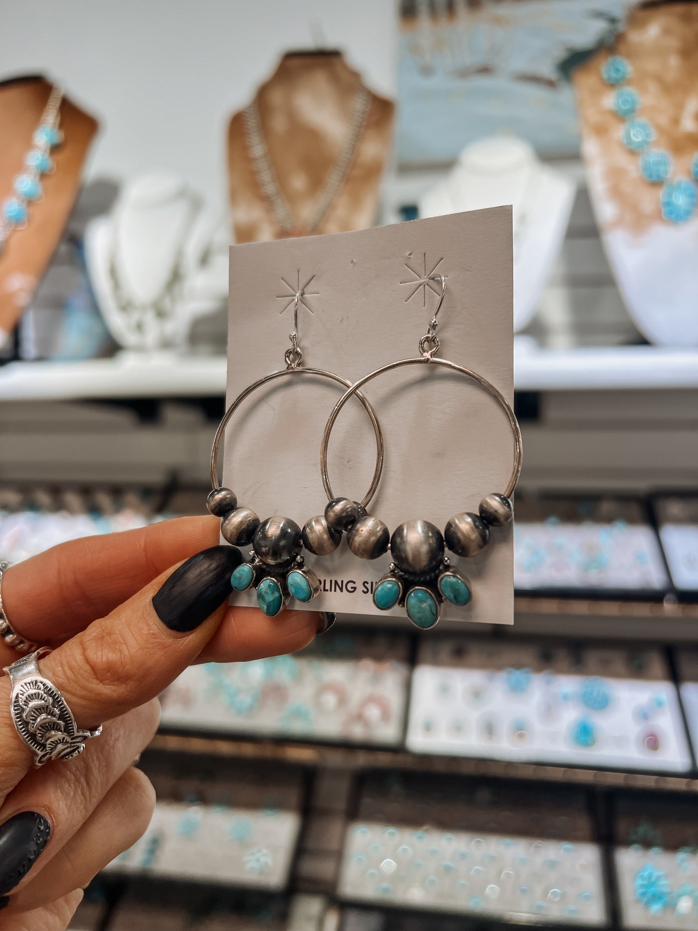 The Avery Turquoise Earrings