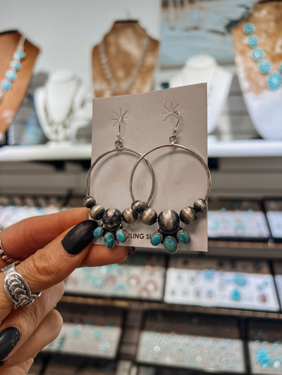 The Avery Turquoise Earrings