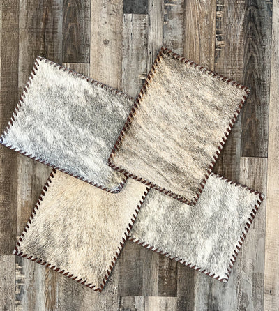 Cowhide Placemat Set of 4 - Opt. 3