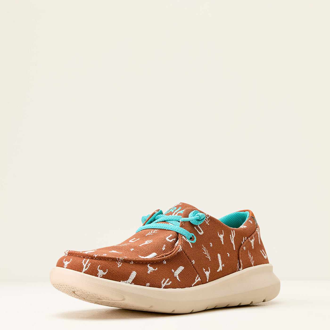 The Hilo Doodle Sneaker by Ariat - Sorrel Western Icons