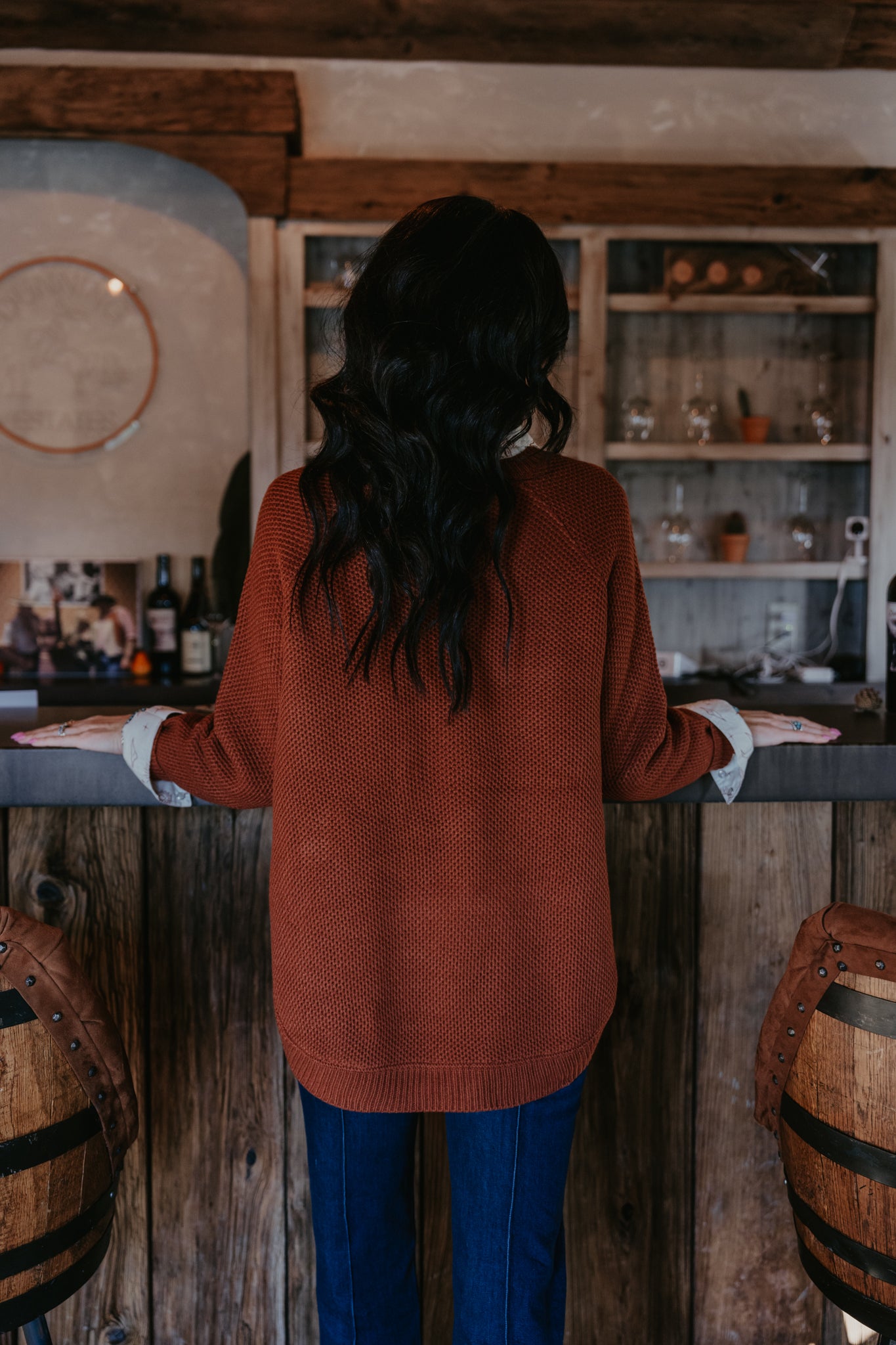 The Slate Creek Sweater - Spice