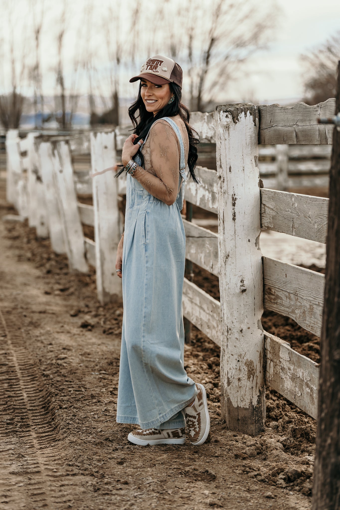 Broken Spoke Wide Leg Jumpsuit