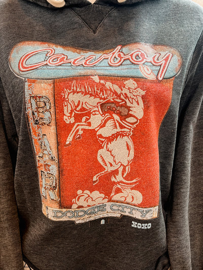 Dodge City Cowboy Bar Hoodie