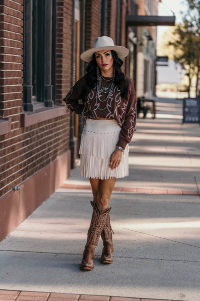 Starlight Fringe Skirt