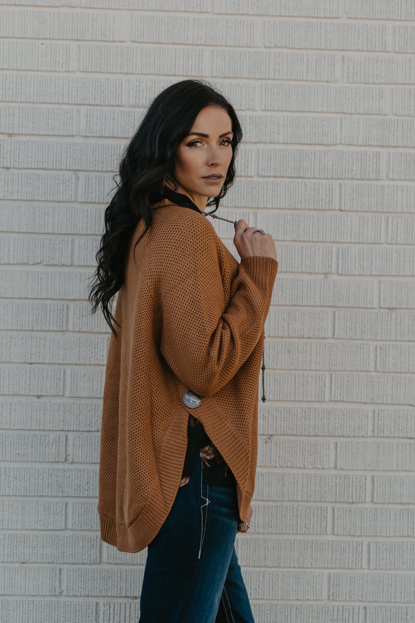 The Slate Creek Sweater - Caramel