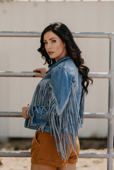 The Rascal Fringe Denim Jacket