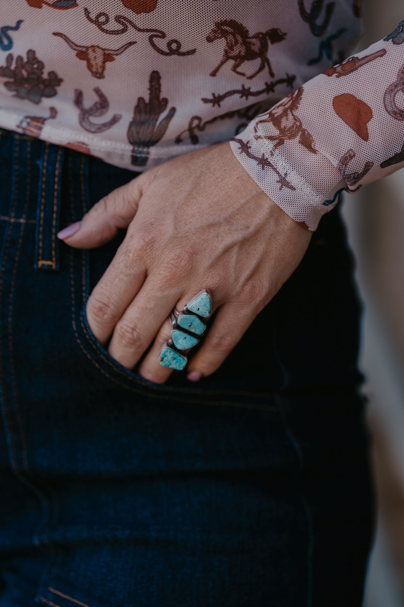 Largo Turquoise Ring - Size 5