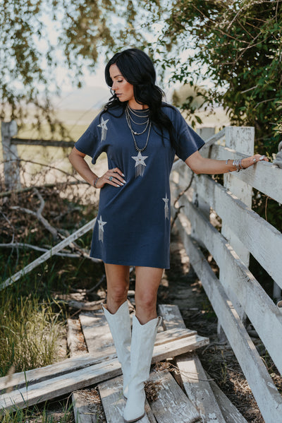 Star Bright T-Shirt Dress