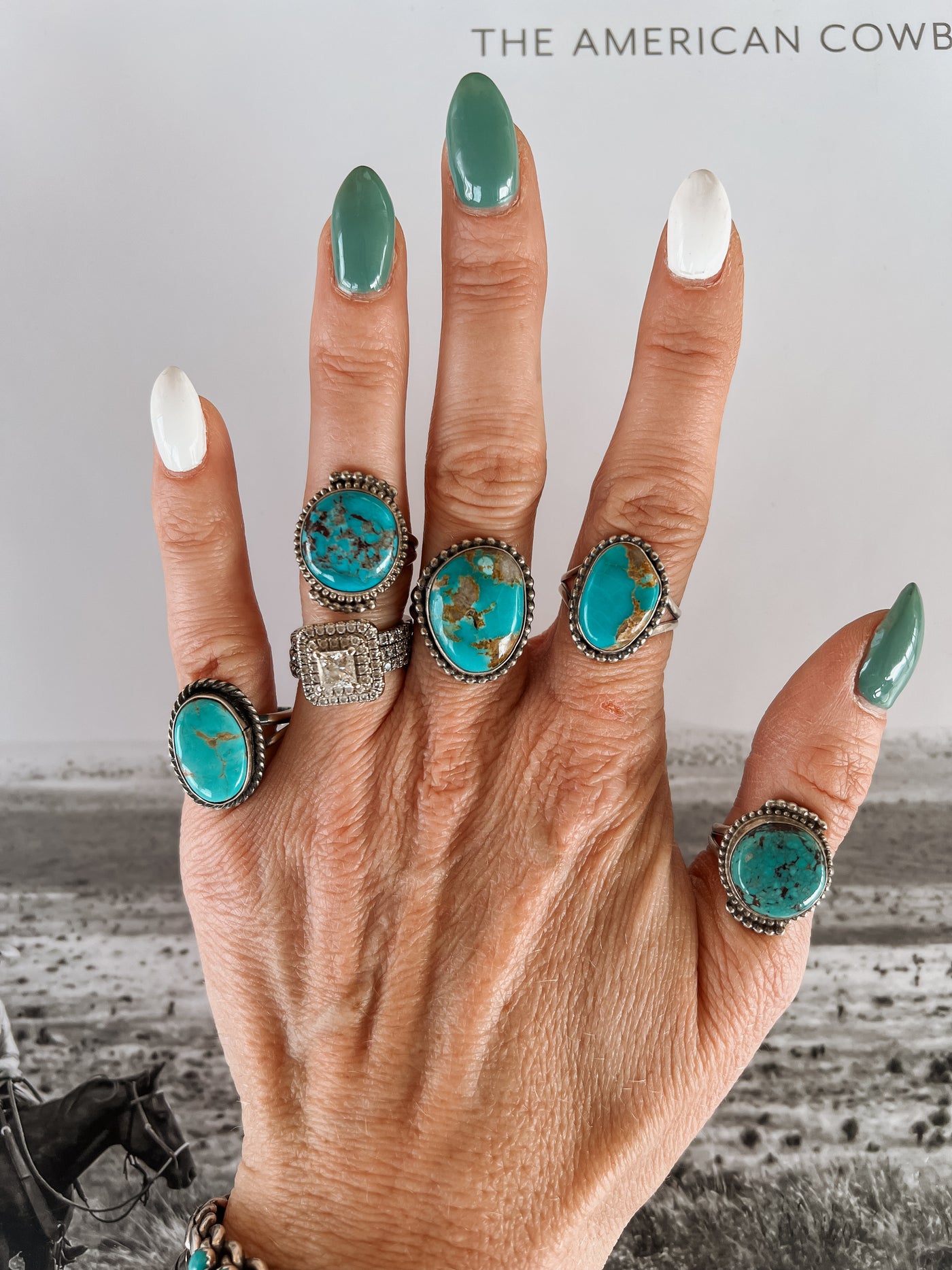 Turquoise Ring - Size 8