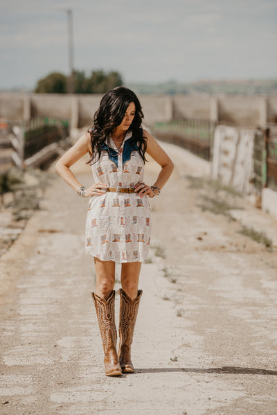 These Boots are Made for Walking Dress