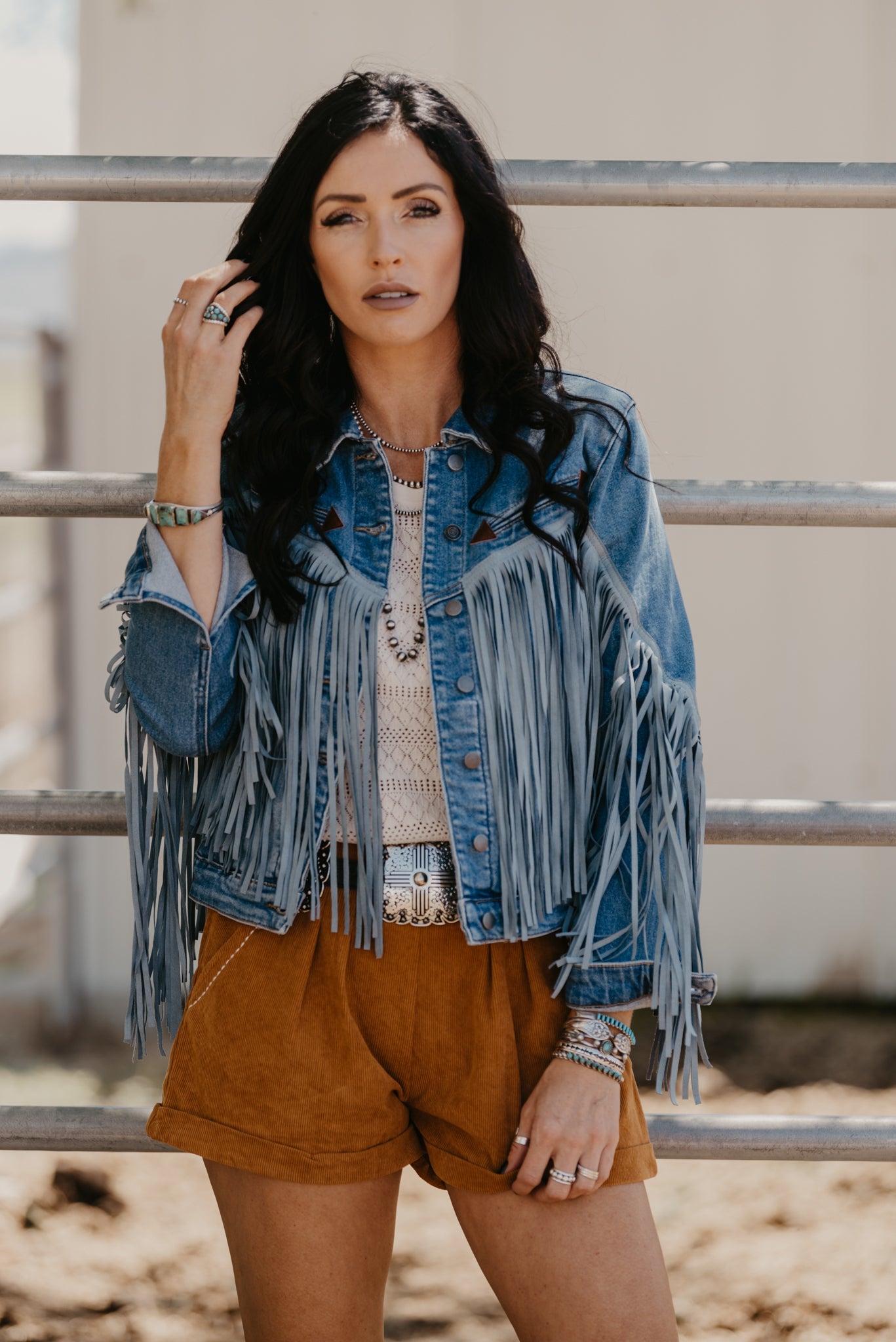 The Rascal Fringe Denim Jacket