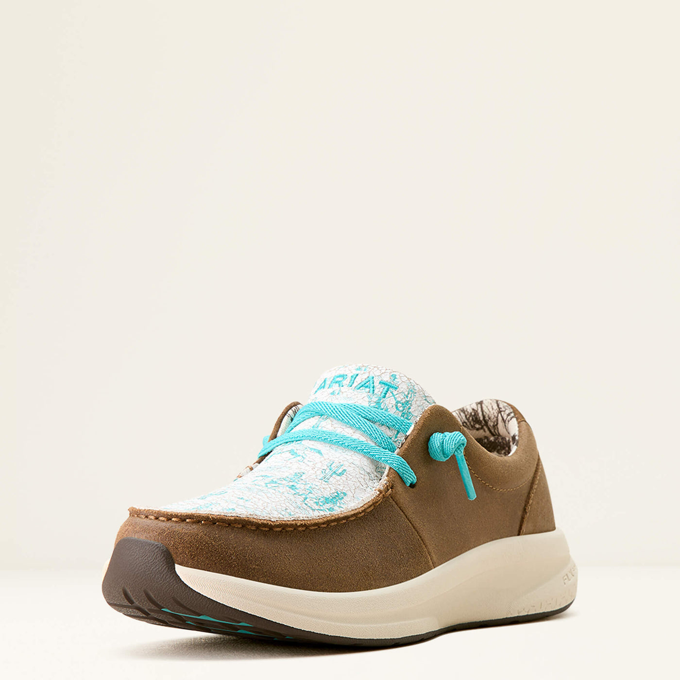 The Buckeye Sneaker by Ariat - Turquoise Westbound