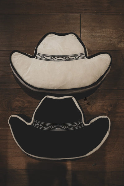 All Hat Pillow - Silver Belly