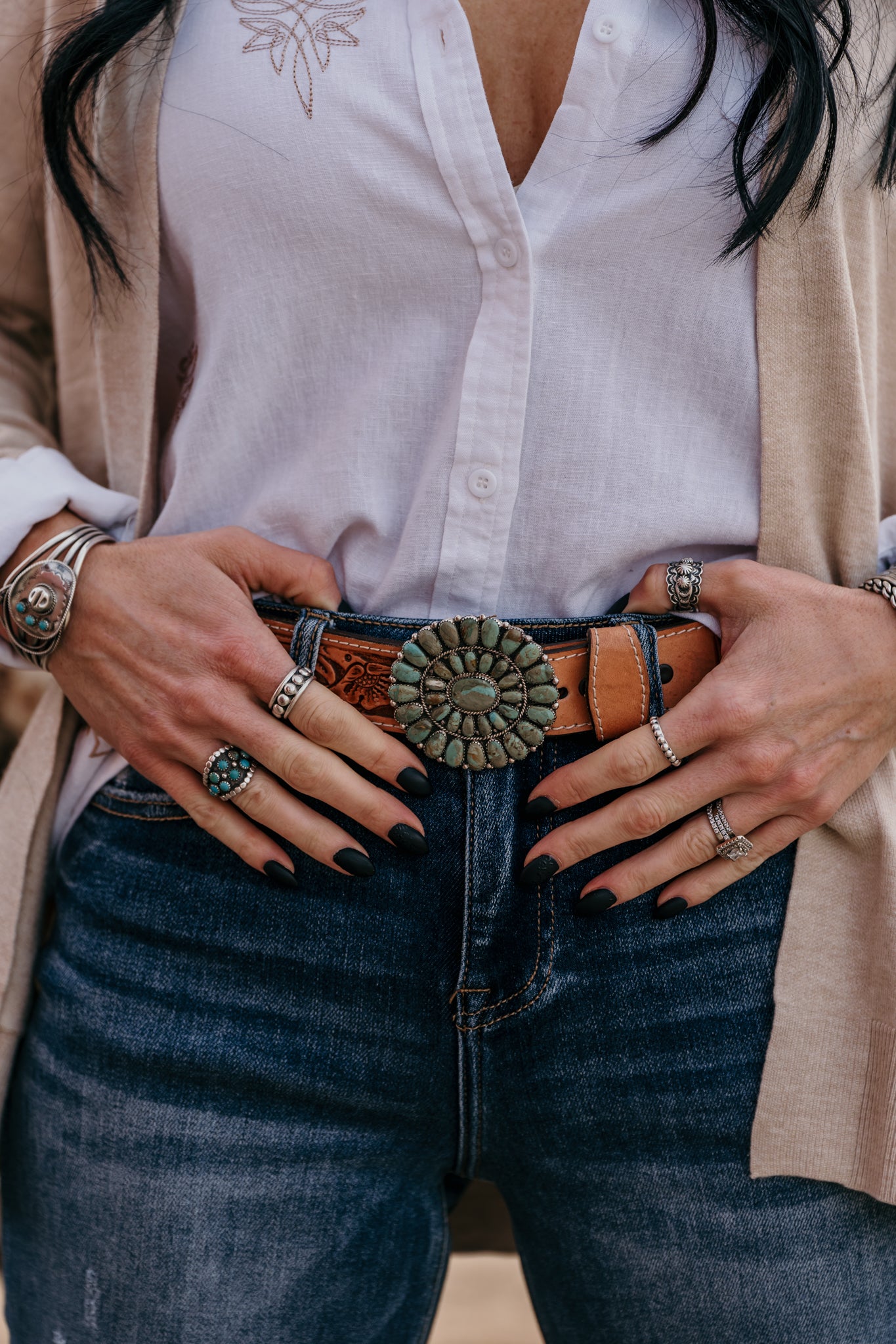 Adeline Turquoise Buckle